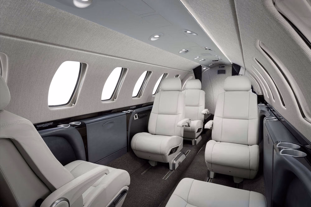 Citation CJ3+ cabin