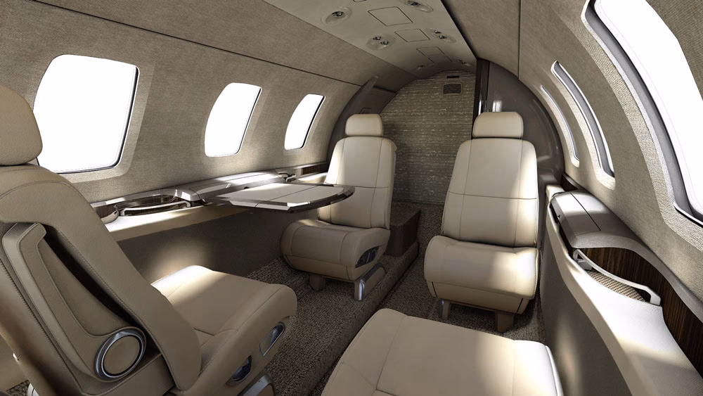 Citation M2 cabin