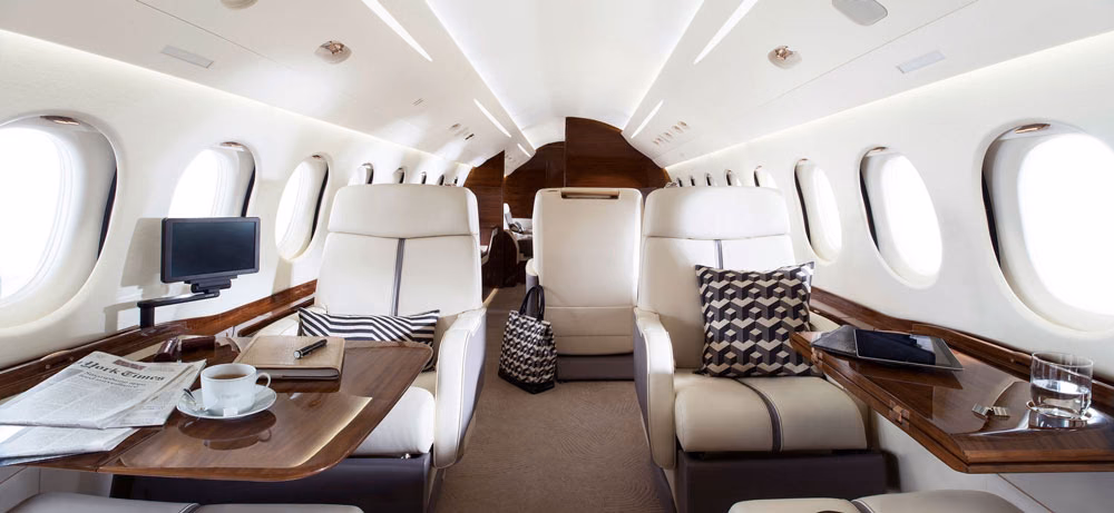 Dassault Falcon 7X cabin